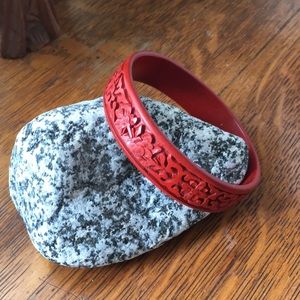 Vintage Cinnabar bracelet